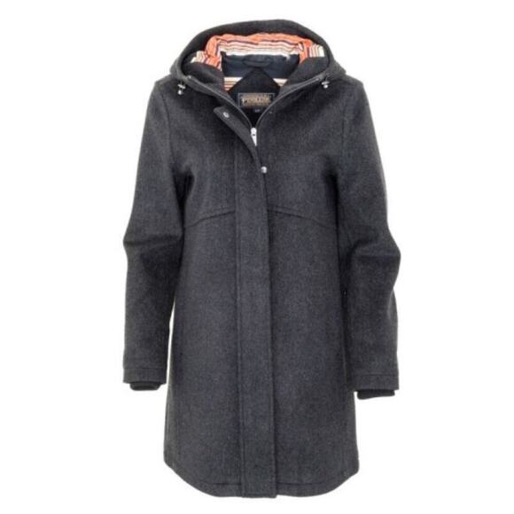 NEW Pendleton Women's Small Ashwood Water Repellent Wool Metro Walking Coat - Picture 1 of 14
